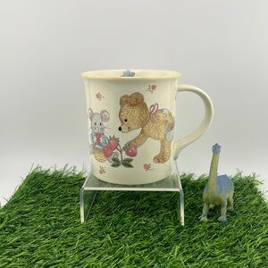 Teddy by Mikasa | Bear and Mouse Friends Ceramic Vintage Mug